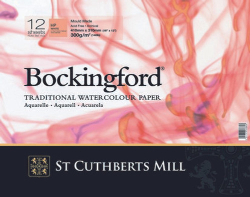 Bockingford Watercolour Spiral Pad 18x13cm ~ 300gsm HP