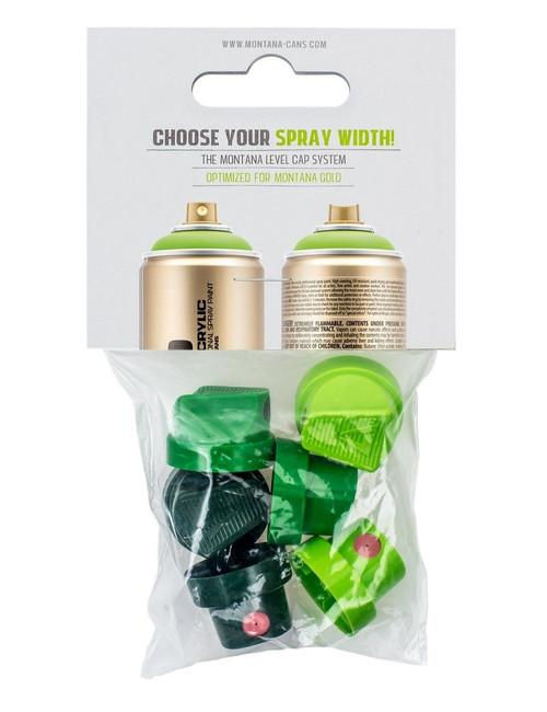 Montana Pack of 6 Level Caps