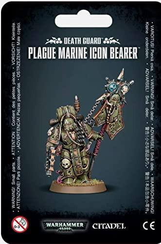 DEATH GUARD PLAGUE MARINE ICON BEARER