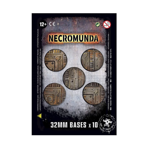 NECROMUNDA 32MM BASES (X10)