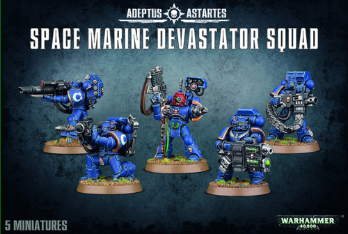 SPACE MARINE DEVASTATOR SQUAD