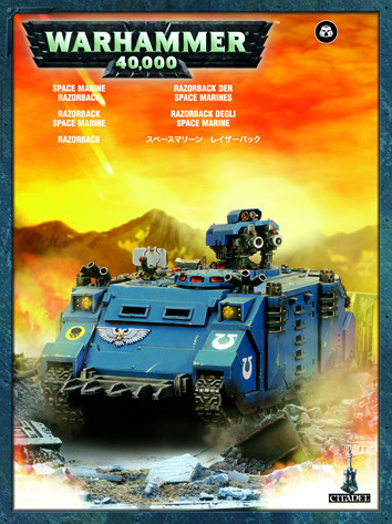 SPACE MARINE RAZORBACK (