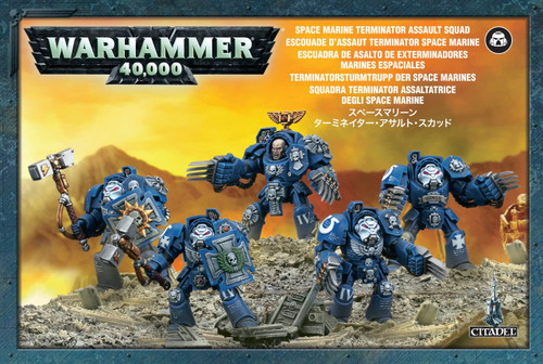 SPACE MARINE TERMINATOR CLOSE COMBAT SQUAD