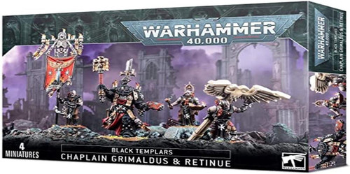BLACK TEMPLARS: GRIMALDUS & RETINUE