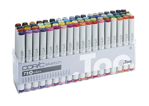 Copic Sketch - 72 Piece Set A