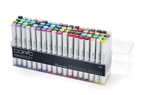 Copic Sketch - 72 Piece Set B