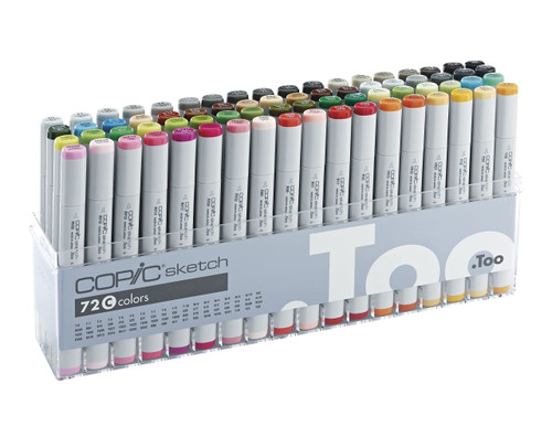 Copic Sketch - 72 Piece Set C