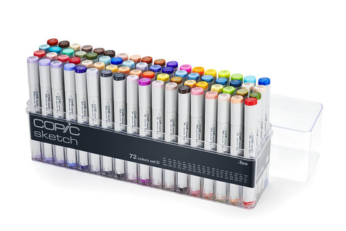 Copic Sketch - 72 Piece Set D