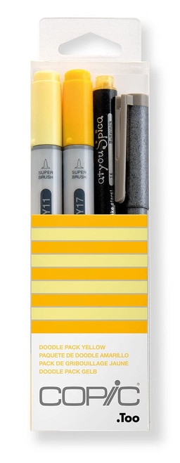 Copic Doodle Pack - Yellow