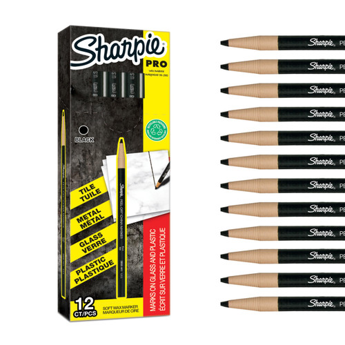 CHINAGRAPH PENCIL - BLACK