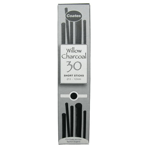 COATES WILLOW CHARCOAL - 30 STICKS