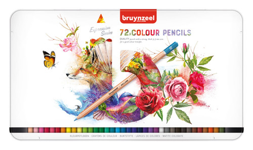 Bruynzeel Expression tin 72 colour pencils