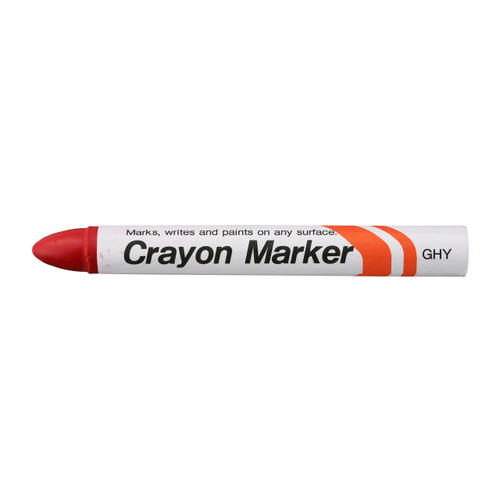 Crayon Marker Rood