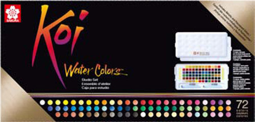 Sakura Koi Water Colors StudioSet 72 + 2x Koi Water Brush