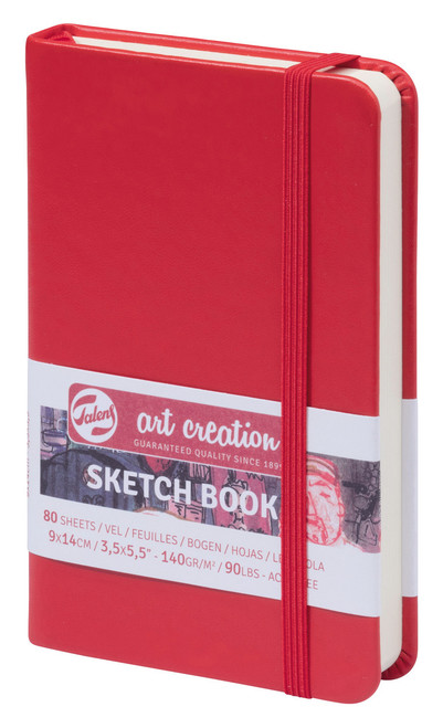 Talens Art Creation SketchbookRed 9x14 140g