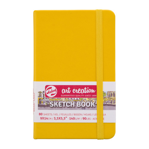 Talens Art Creation SketchbookGolden Yellow 9x14 140g