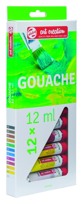 Budget gouache set 12 x 12ml