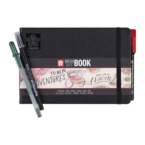 Sakura Sketch/Notebook Cr.White Paper 21x14.8 cm, 140g, 80p