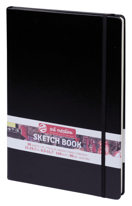 Talens Art Creation SketchbookBlack 21x30 140g