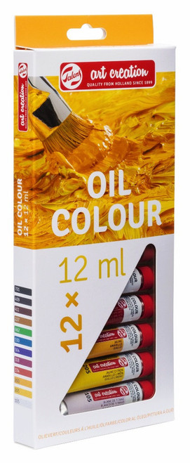 Budget oil colour set 12 x 12ml