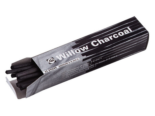 MEDIUM CHARCOAL, 25 STICKS
