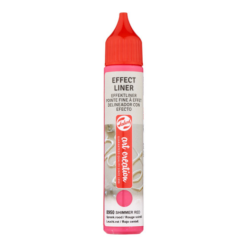 Talens Art Creation Effect lin er 28ml Shimmer red