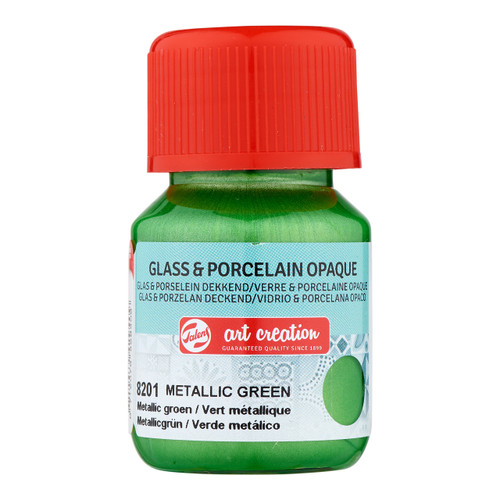 Talens Art Creation Glass&Porc el.opaq.30ml Metallic green