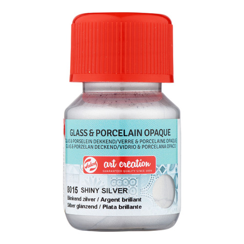 Talens Art Creation Glass&Porc el.opaq.30ml Shiny silver