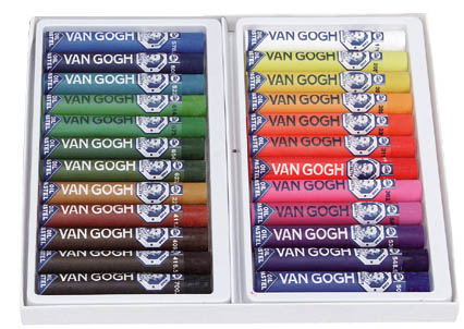 OIL PASTELS BASIC SET OF 24 GENERAL COLOURS