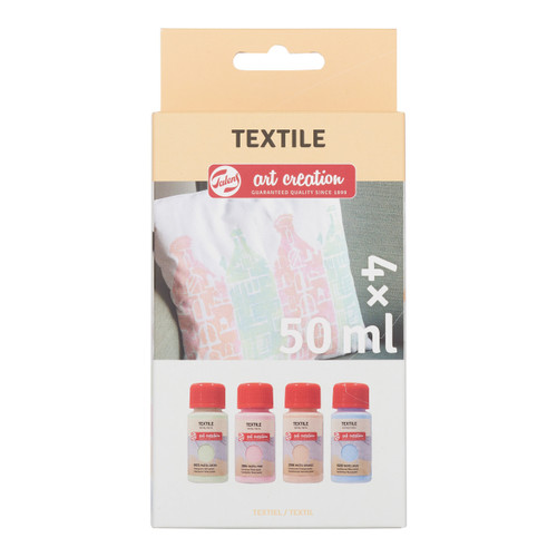 Talens Art Creation Textile Set 4x 50ml Pastel