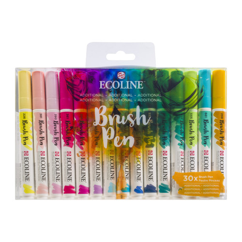 Ecoline Brushpen Set 30 Additional