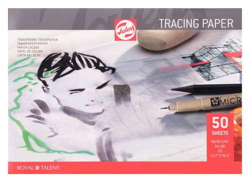 Talens Tracing Paper A3, 90g, 50 pages, FSCM70