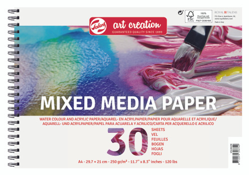 TAC Mixed media papier A4 250g 30 sheets FSC-MIX