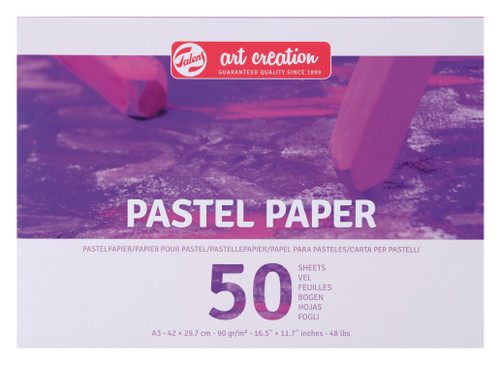 TAC Pastel Paper A3, 100g, 50 pages, FSC-MIX