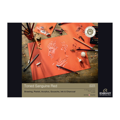 Rembrandt toned Sanguine A4, 180g, 50 pages, FSC-MIX