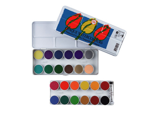 OPAQUE WATERCOLOUR SET OF 24
