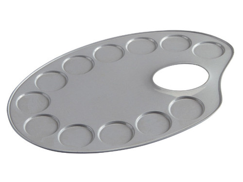 METAL PALETTE, OVAL