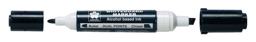 Whiteboard Marker Dual Black