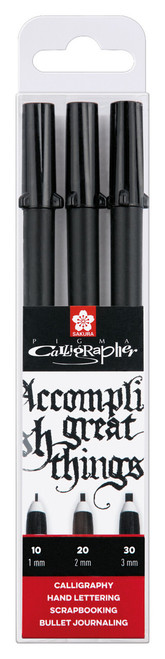 Pigma Calligrapher pen set