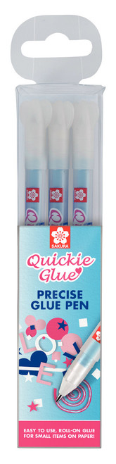 Sakura unique set of 3 QuickieGlue pens
