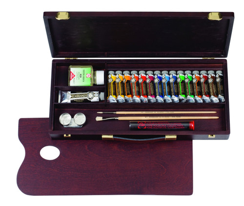 ARTISTS BOX TRADITIONAL OIL SET