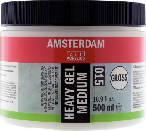 Amst. Heavy Gel Medium Glossy Jar 500 ml