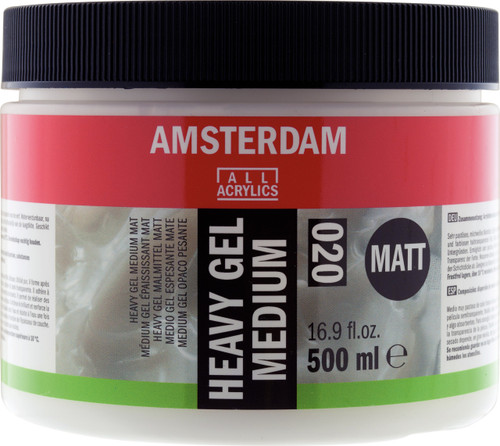 Amst. Heavy Gel Medium Matt Jar 500 ml