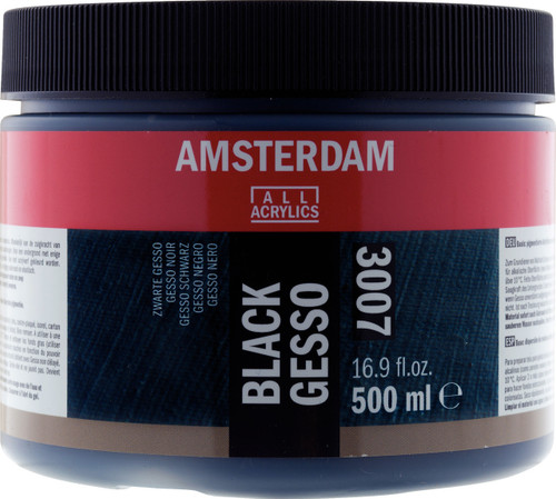 Amsterdam Gesso Black Jar 500 ml