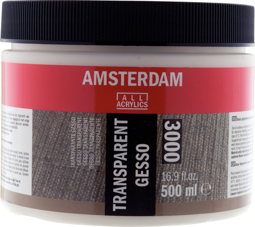 Amsterdam Gesso Transparent Jar 500 ml