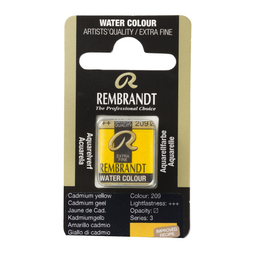 Rembrandt Water colour Pan Cadmium Yellow
