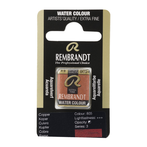 Rembrandt Water colour Pan Copper