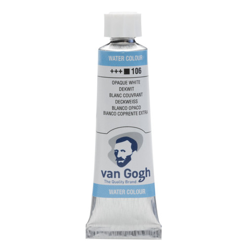 Van Gogh Water colour tube 10 ml White Extra Opaque