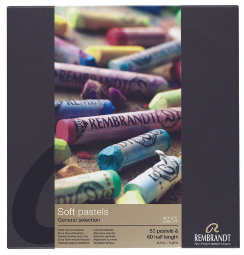 Rembrandt Soft pastelS BASIC SET 60 whole / 60 half pastels