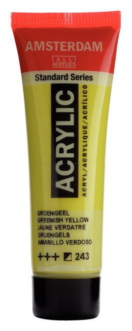 Amsterdam Acryl.Stand. 20ml Greenish Yellow